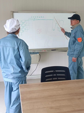 华森公司举办安全月生产活动培训